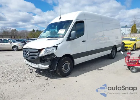 2024 Mercedes-Benz Sprinter 2500 High Roof 4-Cyl Diesel Ho from USA, damaged, VIN W1Y4NCHY9RT181069